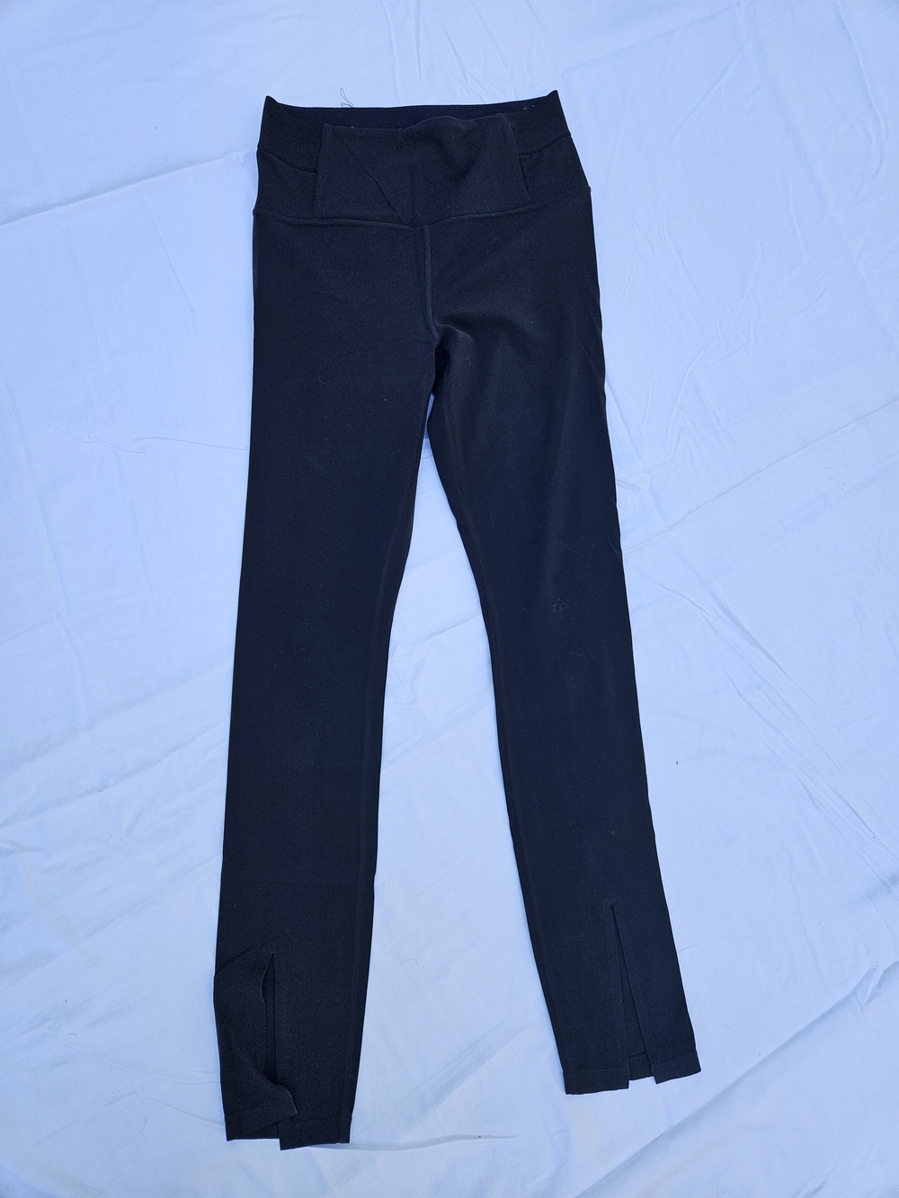 Athleta Black Kids Active Leggings with Ankle Slits